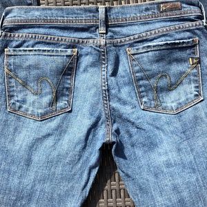 COH Ingrid Wide Leg Flare #003-001 EUC Size 30